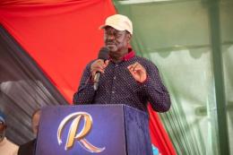 File image of Azimio leader Raila Odinga